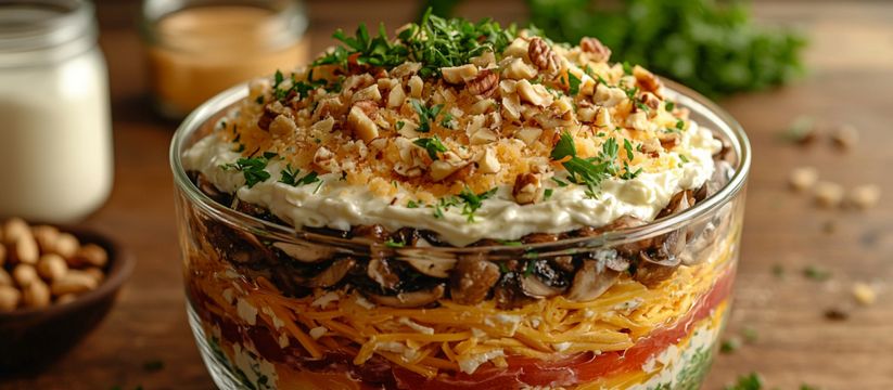 Салат «Феерия»: взрыв вкуса, который покорит каждого гостя Салат «Феерия»: взрыв вкуса, который покорит каждого гостя
