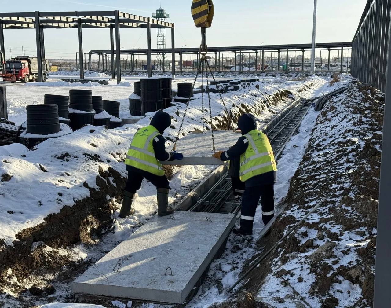 В Челябинской области продолжается строительство автомобильного пункта пропуска Бугристое В Челябинской области продолжается строительство автомобильного пункта пропуска Бугристое